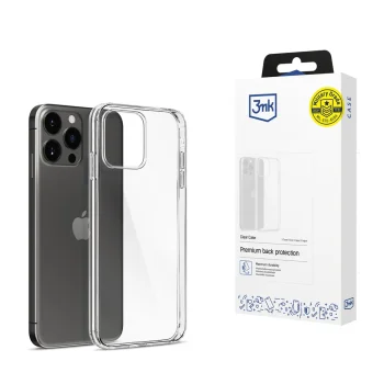 Apsauginis dėklas 3Mk Protection Clear Case skirtas Apple iPhone 15 Pro, skaidrus