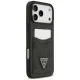Guess 4G nauble Card Triange case for iPhone 18 Pro Max and 17 Pro Max, black