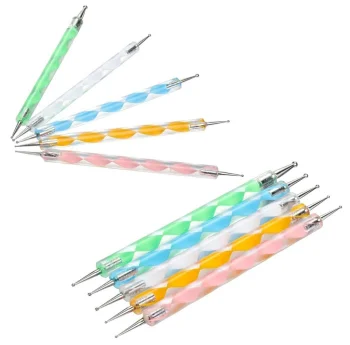 Nail Art Dotting Tool Set 5 Pcs