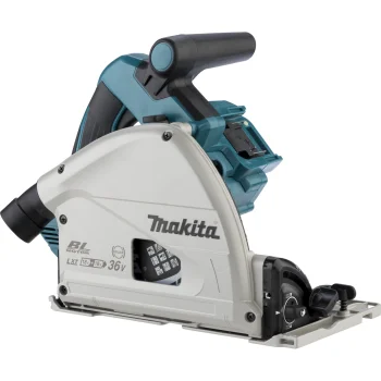 Akumuliatorinis įgilinamasis diskinis pjūklas Makita DSP600ZJ, 2x18V, 165 mm, lagaminas be akumuliatoriaus