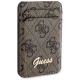 Guess MagSafe dėklas-piniginė su stovu 4G Classic Logo GUWMSHG4SHW, rudas