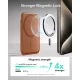 ESR Classic MagSafe Magnetinis Kortelių Dėklas Telefonui - Rudas