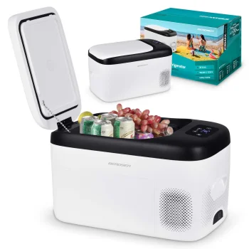 Kompresorinis automobilinis šaldytuvas Berdsen Icemax 401, 21 l, baltas