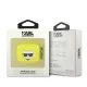 Karl Lagerfeld AirPods 3 dėklas Choupette Head, geltonas