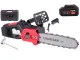 Cordless Chainsaw 1200W 31cm 21V, Black/Red