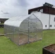 Lašo formos šiltnamis KLASIKA DROP 2,5x8 m su 6 mm polikarbonatu