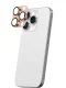 Kameros apsauginis stiklas AmazingThing iPhone 16 Pro / 16 Pro Max, Rose Gold