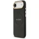 Guess Peony Hot Stamp MagSafe dėklas telefonui iPhone Air, juodas