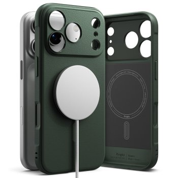 Ringke Onyx Magnetic MagSafe Phone Case Cover iPhone 17 Pro - Green