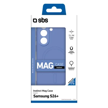 SBS Instinct Mag Case for Samsung Galaxy S26 Plus MagSafe - Blue