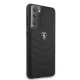 Ferrari Samsung Galaxy S21 dėklas Off Track Quilted, juodas