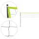 Movepro VS-5.7X2.3 sulankstomas tinklinio ir badmintono tinklas, 600x240 cm