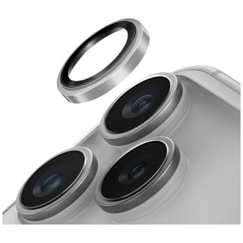 Uniq Optix Prime Camera Lens Protector iPhone 17 Pro / 17 Pro Max with Applicator - Silver