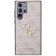 Samsung Galaxy S24 Ultra (SM-S928) Guess 4G Big Metal Logo Case Cover, Pink