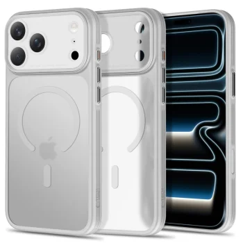 Tech-Protect MagPrime MagSafe CC dėklas iPhone 18 Pro Max / 17 Pro Max, Matte Gray