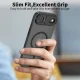 Dėklas Tech-Protect MagStand MagSafe, iPhone 17 Air, matinis juodas