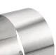 Round Stainless Steel Adjustable Cake Ring Baking Mold, 8 cm