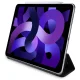 Atverčiamasis dėklas Karl Lagerfeld iPad Air 13\" 2024 Saffiano Magnetic Karl & Choupette, juodas
