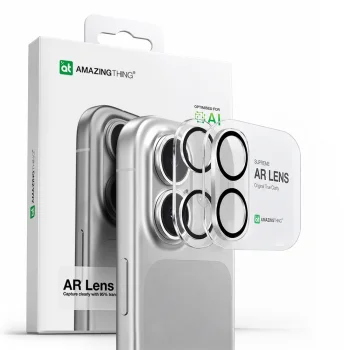 AmazingThing apsauginis kameros stiklas iPhone 17