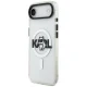 Karl Lagerfeld IML Choupette Sketch MagSafe dėklas skirtas iPhone Air, skaidrus