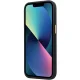 Guess Silicone Logo Strass 4G dėklas iPhone 13 Pro Max, juodas