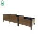 Pakelta lysvė KLASIKA Woodlook Step-Shaped, 225x75 cm, ruda
