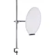 Stalinis spaustuvas-stovas Amaran Verge Desk Clamp Stand, sidabrinis