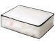 XL Clothes Storage Bag Organizer for Bedding, Blankets, and Comforters, 60x45x30 cm