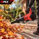 Akumuliatorinis lapų pūstuvas OPEX Tools OPX28023, 21V, 2x 5.0Ah