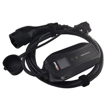 Nešiojamas elektromobilio įkroviklis Hismart GB/T į Schuko, 3.5kW, 16A, 5m