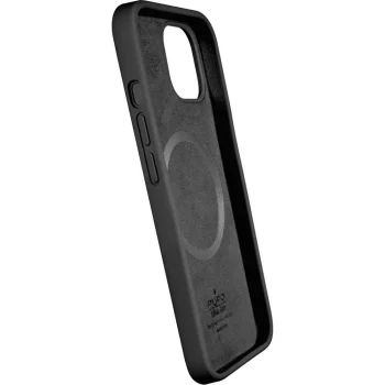 Puro Icon Mag dėklas su MagSafe, skirtas iPhone 12 / 12 Pro, juodas