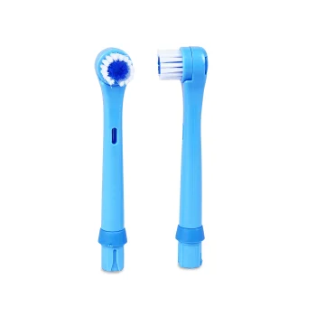 Psi Patrol Chase Electric Toothbrush Replacement Heads, 2 Pack, Blue