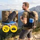 Sulankstomas turistinis sėdimasis kilimėlis MOUNTAIN GOAT, tamsiai mėlynas