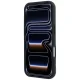 BMW M Quadrille Kevlar MagSafe dėklas telefonui iPhone 18 Pro Max / 17 Pro Max, tamsiai pilkas