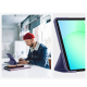Tech-Protect SmartCase dėklas, skirtas Samsung Galaxy Tab A9, tamsiai mėlynas