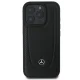 Mercedes dėklas iPhone 16 Pro Max telefonui Leather Urban, juodas