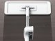 Flat Mop with Built-in Wringer 125cm, White