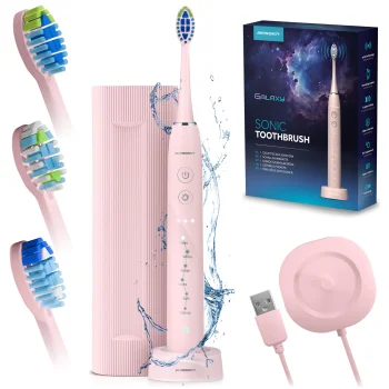 Berdsen Galaxy Sonic Toothbrush, Pink