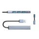 USB šakotuvas Orico AH-A13 (1x USB 3.0, 3x USB 2.0), pilkas