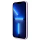 Guess iPhone 14 Pro Max Case Saffiano Strap, Purple