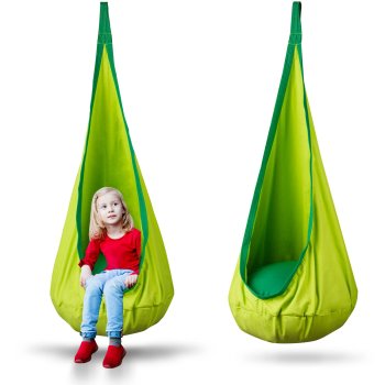 Neo-Sport Kids Cocoon Swing Chair, green