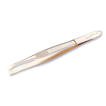 Kosmetinis pincetas Nghia Export T-08, tiesus