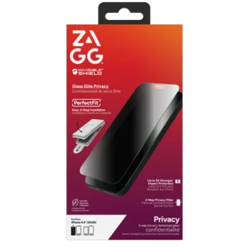 ZAGG Invisibleshield Glass Elite Privacy Glass  iPhone 17