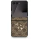 Guess Big 4G Logo Classic dėklas Samsung Galaxy Z Flip7, rudas
