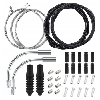 Set of bicycle cables
