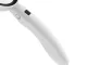 Handheld Magnifying Glass with LED Light & 3 Interchangeable Lenses, White