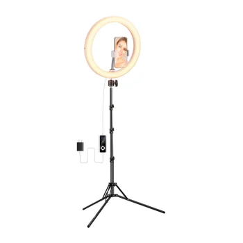 Žiedinė LED lempa NEEWER RH12B Pro 12" 30W su stovu ir pulteliu