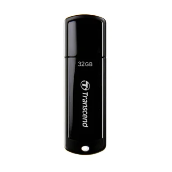 USB atmintinė Transcend JetFlash 700 32 GB USB 3.1 Gen 1, juoda