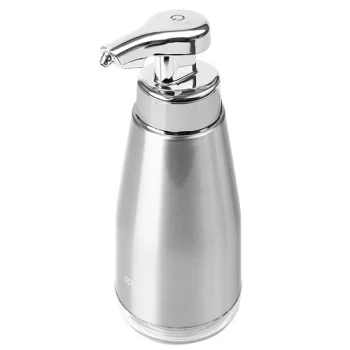 Automatinis bekontaktis skysto muilo putų dozatorius, 400 ml, sidabro sp.