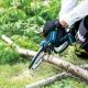 Akumuliatorinis šakų pjūklas Makita DUC150Z 18V LXT 150 mm